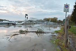 FOTO Il Po in piena a Casalmaggiore giovedì 8 novembre