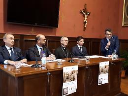Tavola rotonda sull'Europa con il vescovo, Alfano e Auricchio