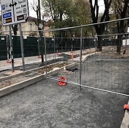 Viale Trento e Trieste, nuova ciclabile: secondo cantiere da porta Venezia