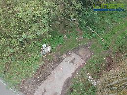 Monitoraggio rifiuti abbandonati con l'utilizzo di un drone