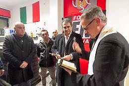 L'inaugurazione della sede di Forza Nuova
