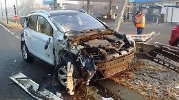 Scontro in tangenziale tra macchina e autoarticolato