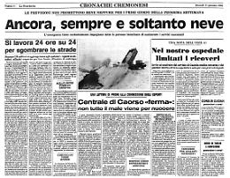 L'Italia lotta contro neve e pioggia