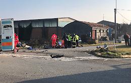 Il grave incidente stradale a Rivarolo del Re