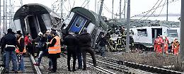 Treno deragliato, il ministero:  «Difetti segnalati undici mesi prima»