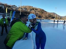 FOTO  Laura Peveri campionessa del mondo junior nella categoria 'Mass Start'