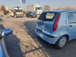 Scontro in tangenziale tra più mezzi, nessun ferito