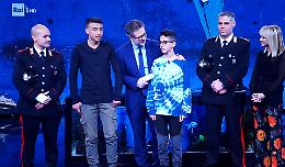 I bambini erori Ramy e Adam a Che tempo che fa