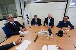 Il confronto tra i candidati sindaco Galimberti, Nolli e Malvezzi