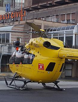 Bimbo in crisi epilettica, arriva l'elisoccorso