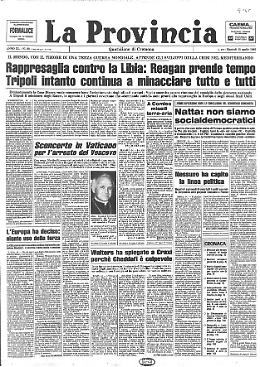 Rappresaglia contro la Libia: Reagan prende tempo