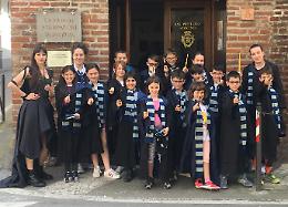 La rocca diventa Hogwarts. I fan di Harry Potter nel borgo