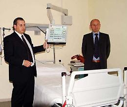 Ospedale, pazienti senza la tv