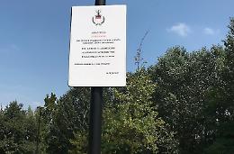 Via IV Novembre, parco blindato