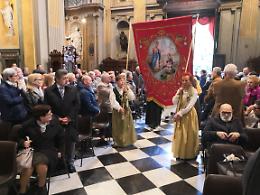 Tradizionale pellegrinaggio al santuario di Santa Maria del Fonte