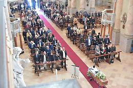 Il funerale di Umberto Viti ex tecnico dell'Eridanea