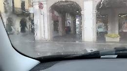 Violenta grandinata tra Soncino e Orzinuovi
