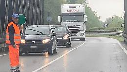 Ponte, senso unico già attivo e disagi