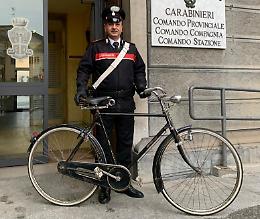 Ladro di bicicletta rintracciato e denunciato