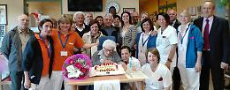 I 105 anni di nonna Teresina, festa in fondazione