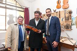 FOTO La visita a Cremona del sottosegretario Giancarlo Giorgetti