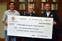 Donazione dell'Us Cremonese alla Cattedrale