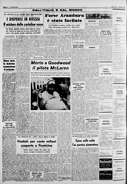 Morto a Goodwood il pilota McLaren 