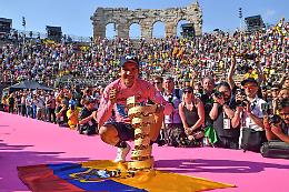 Giro d'Italia, Verona incorona Richard Carapaz