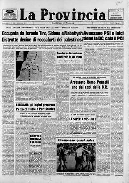 Occupate da Israele Tiro, Sidone e Nabatiyeh