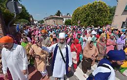 FOTO Nagar Kirtan, il corteo dei Sikh a Martignana