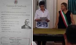 Scambio di persona in locandina: due sindaci, stesso nome