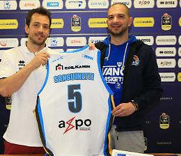 Vanoli, Sanguinetti rinnova per un'altra stagione