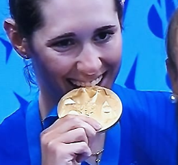 Trionfo d'oro per Marta Cavalli