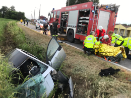 Fuori strada  lungo la Regonese, grave 20enne di Fiesco