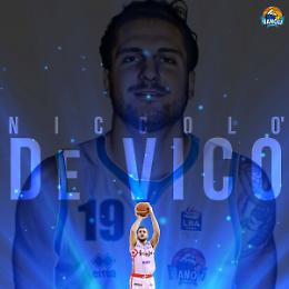 Alla Vanoli arriva il giocatore Niccolò De Vico