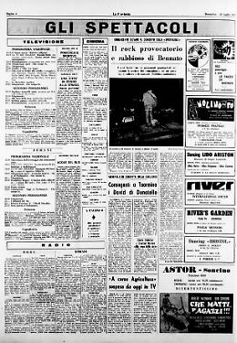 Il rock provocatorio e rabbioso di Bennato
