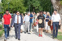 FOTO L'inaugurazione del Parco Asia al quartiere Zaist