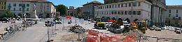 Piazza Garibaldi, i commercianti: 'Saldi rovinati dal cantiere'