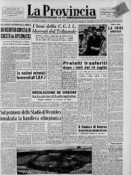 Si apre a Londra la XIV Olimpiade, la prima del dopoguerra