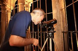 Sul Torrazzo per guardare luna e pianeti al telescopio