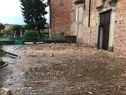 FOTO Nubifragio, i danni a Ripalta Cremasca