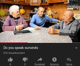 Dizionario di  soncinese, iniziativa dei youtuber 90enni Bibe e Maria

