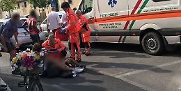 Urta un'auto e investe un ragazzino in bici