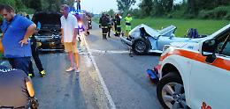 FOTO Lo scontro frontale a Rivolta lungo al Provinciale 90 per Cassano d'Adda