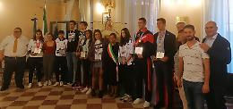 Sport e valori, cerimonia in municipio