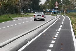 Ciclabile per Casanova: finito e agibile il primo tratto