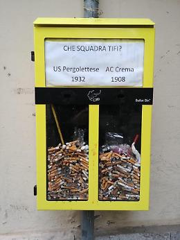 Mozziconi a terra, 3 mila meno