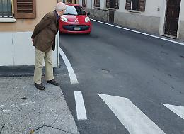 Passaggio pedonale con rischio investimento