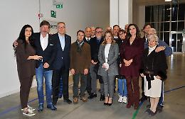 FOTO La visita di Giorgia Meloni alla Ancorotti Cosmetics