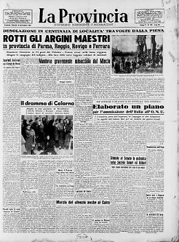 Rotti gli argini maestri